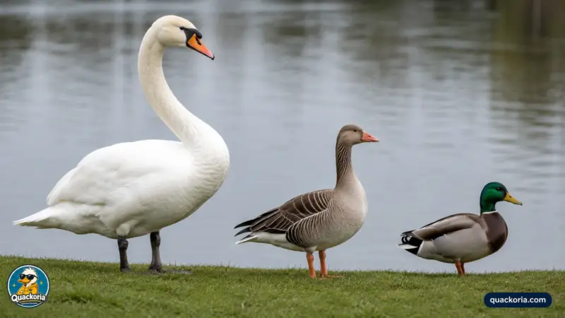 Duck, Goose or Swan? How to Tell Them Apart