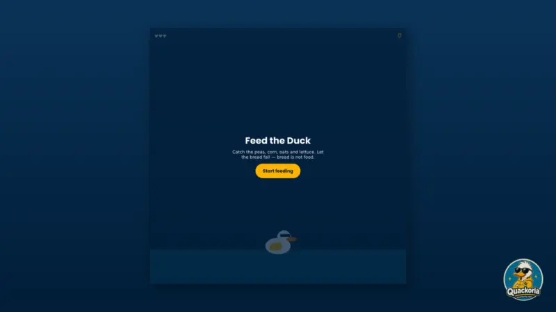 Feed the Duck