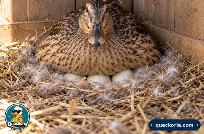 Broody Ducks: Recognising It, Letting Her Hatch, and Breaking It