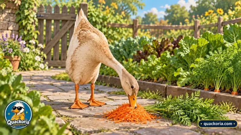 Can Ducks Eat Carrots?