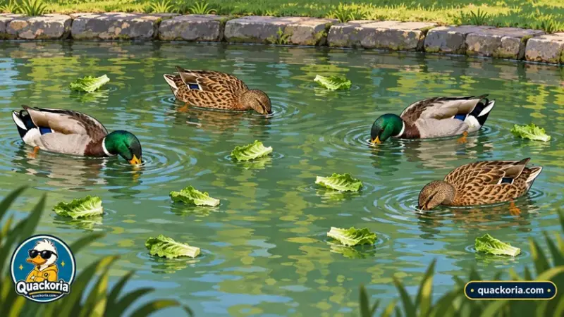 Can Ducks Eat Lettuce?