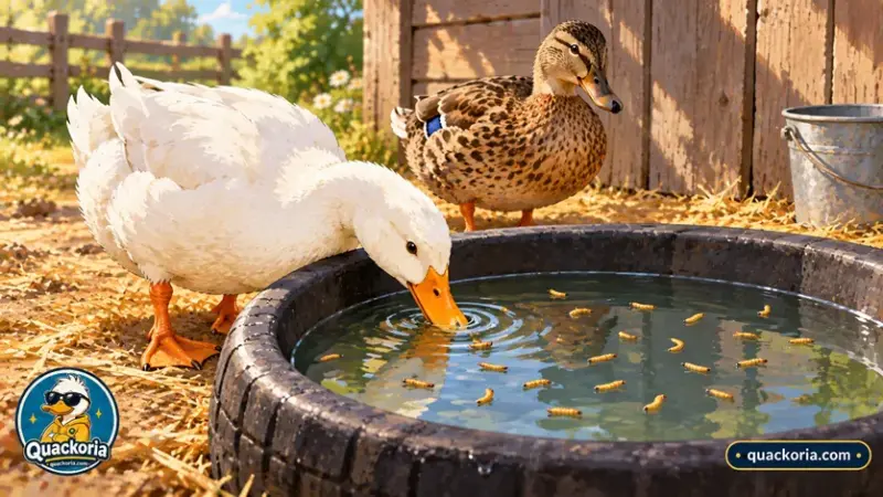 Can Ducks Eat Mealworms?