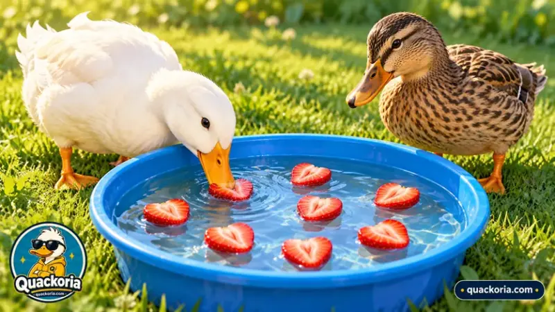 Can Ducks Eat Strawberries?