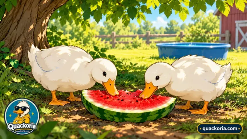Can Ducks Eat Watermelon?
