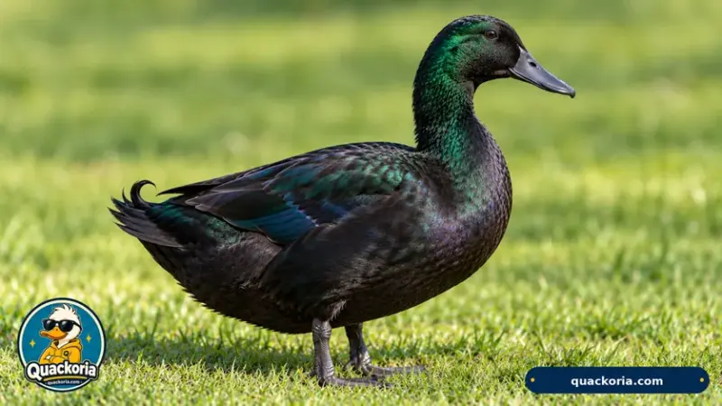 Cayuga Duck: The Black Duck With the Green Shine and the Black Eggs