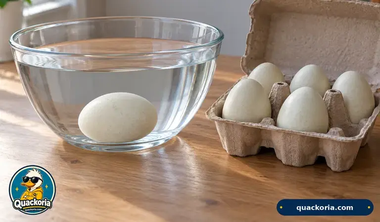 Egg Freshness Checker: How Long Duck Eggs Keep, and What the Float Test Means