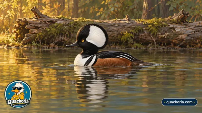 Hooded Merganser: The Duck With the Fan-Shaped Crest