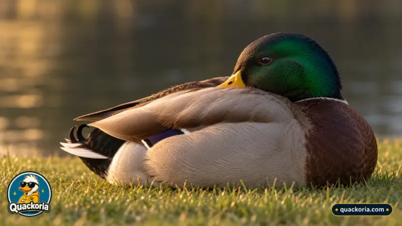 How Do Ducks Sleep? One Eye Open, Half a Brain Awake