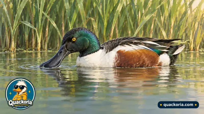 Northern Shoveler: The Duck With the Spoon-Shaped Bill