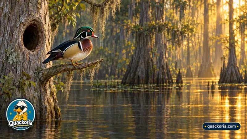 Wood Duck: The Duck That Nests in Trees, and How It Came Back