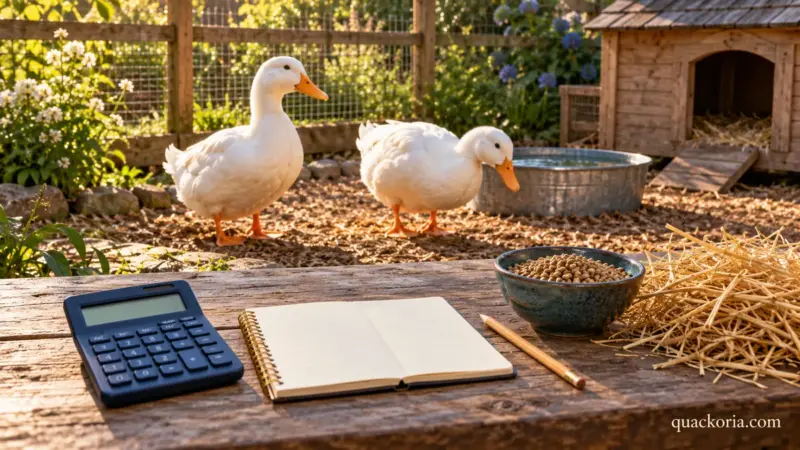 Duck Annual Cost Calculator: How Much Does It Cost to Keep Ducks a Year?